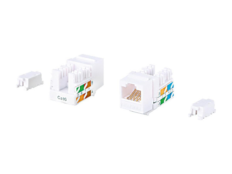 六類90度非屏蔽RJ45模塊